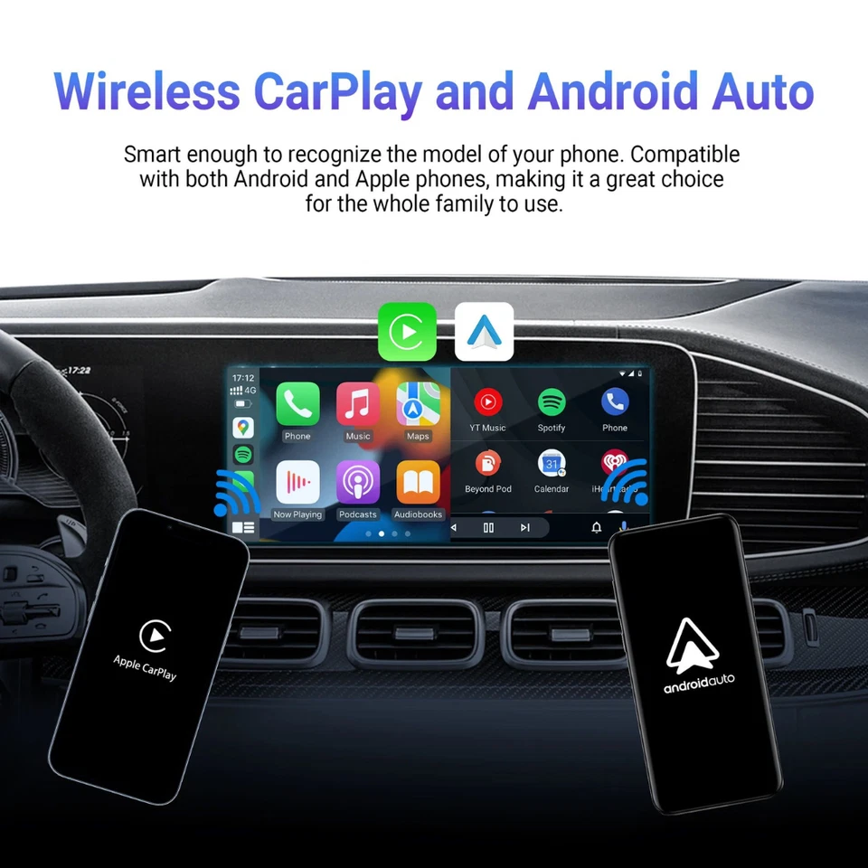 Ottocast Play2Video PRO – Adattatore Wireless per Android Auto e Apple CarPlay - Immagine 3 di 4