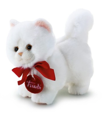 51035 Trudini Plüschtier Katze ca. 14 cm, Größe XS, Flauschiges Stofftier mit...