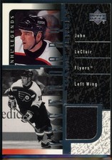 2000-01 Upper Deck Legends Legendary Game Jersey John LeClair