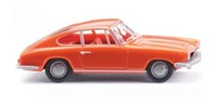 Wiking 18703 Bmw 1600 Gt Coupé - Orange, 1:87 / Spur H0