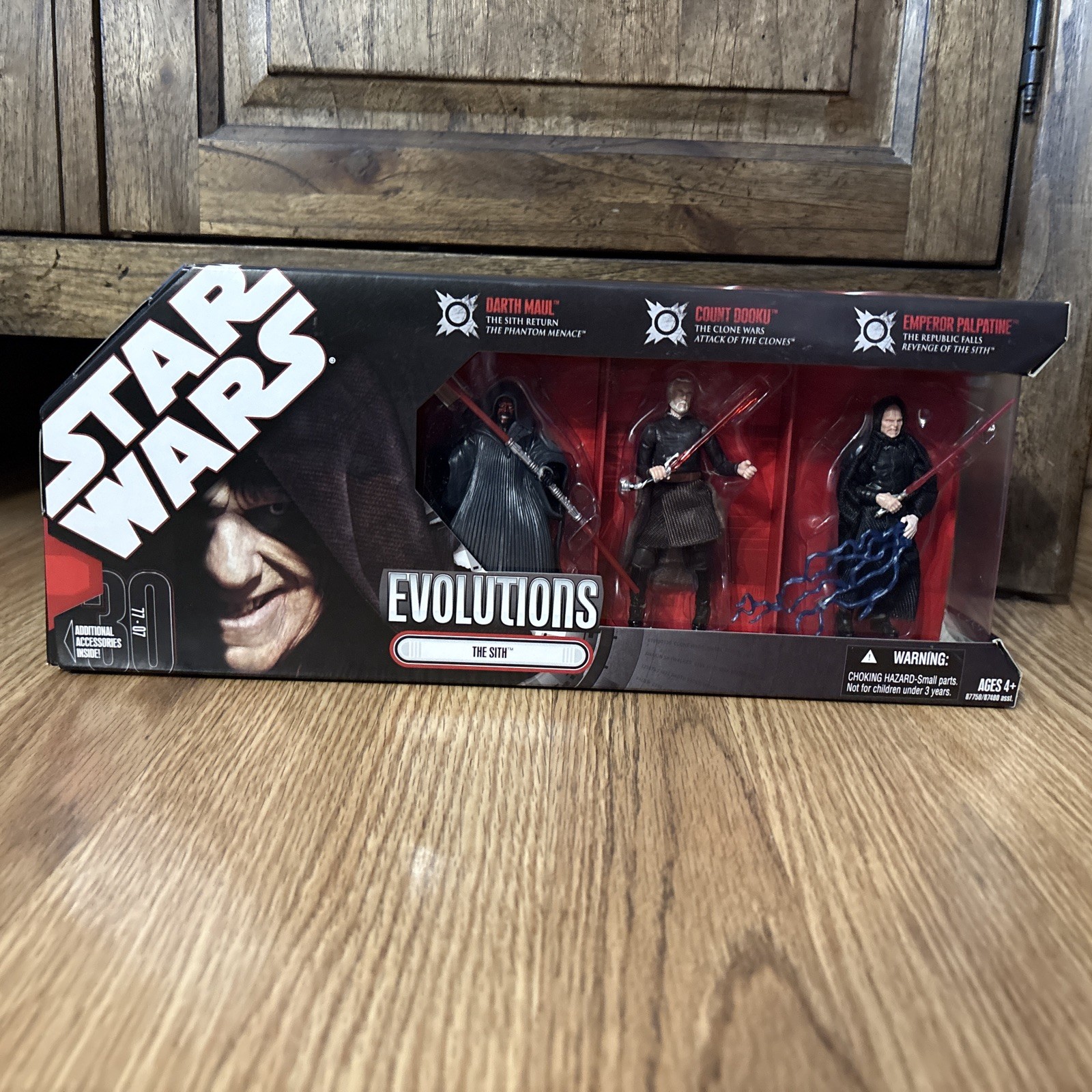 3-pack Darth Dooku Emperor 2017 New