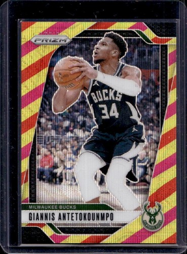 2024-25 Panini Prizm Giannis Antetokounmpo Multi Wave #/88 Bucks