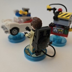 LEGO Dimensions 71228 Ghostbusters PETER VENKMAN Minifig Ecto-1 Trap with Base