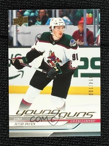 2024-25 Upper Deck Series 1 Young Guns Exclusives /100 Josh Doan #233 Rookie RC