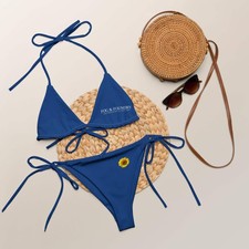 Mariner Blue String Bikini  Fog  Foundry