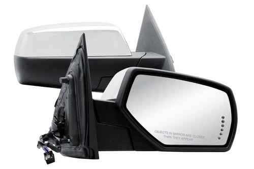 Right Side Mirror Power Fold with Memory Chrome Cover for 14-18 Silverado Sierra