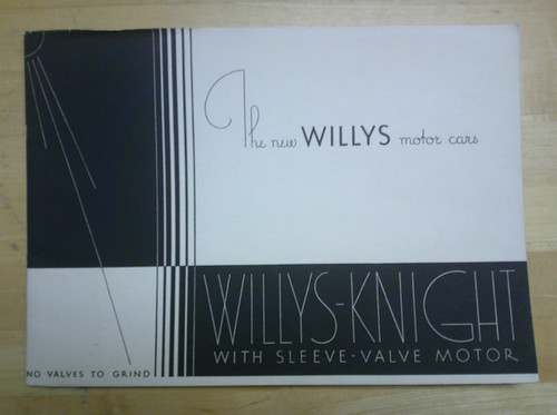 1931  Willys-Knight Sales Catalog
