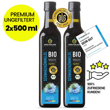 KRÄUTERLAND Bio Schwarzkümmelöl 1L ungefil...