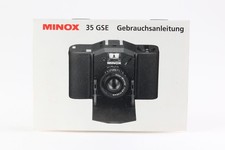 Manual minox 35GSE 35 Gse 35-GSE Camera Guide