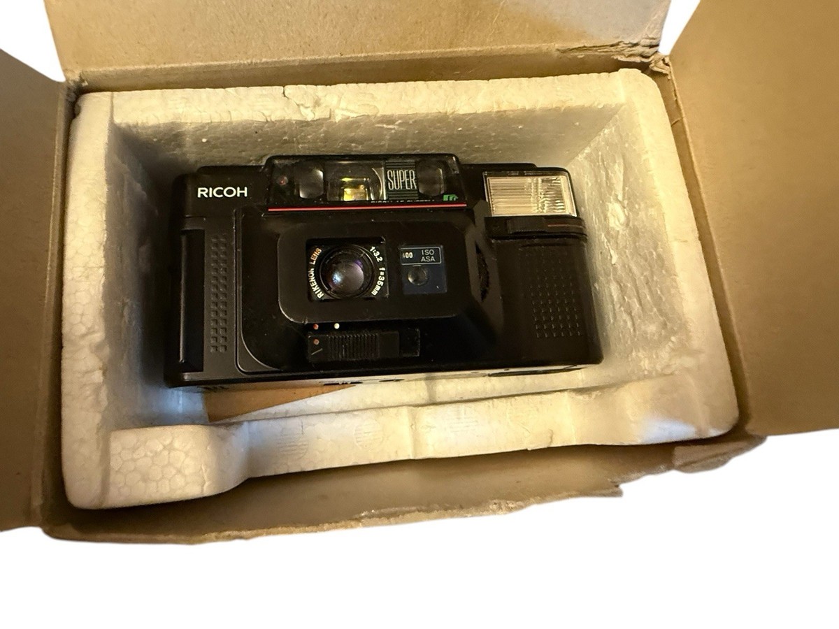 リコー FF-3D ricoh ff 3d af super. vintage film camera . リコー ff 3d af