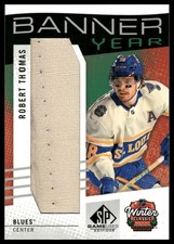 2025-26 SP Game Used #BYWC-RT Robert Thomas 2025 Winter Classic Banner Year