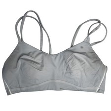 Lululemon Like A Cloud Light Support Gray Sports Bra Dimensions in Pictures 