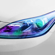 Vvivid Air-tint Sapphire Blue Chameleon Headlight Taillight Vinyl Tint Wrap R... Vvivid Air-tint Sapphire Blue Chameleon Headlight Taillight Vinyl Tint Wrap R...