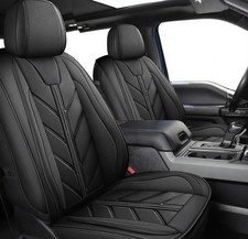 Yovemey Front Seats Only Truck Seat Covers Compatible With Ford F-150 2009-2025