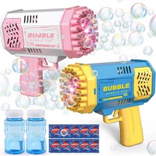JONEG Toys for 3-8 Year Old Boys Girls Kids- Bubble Machine for Kids, Gifts