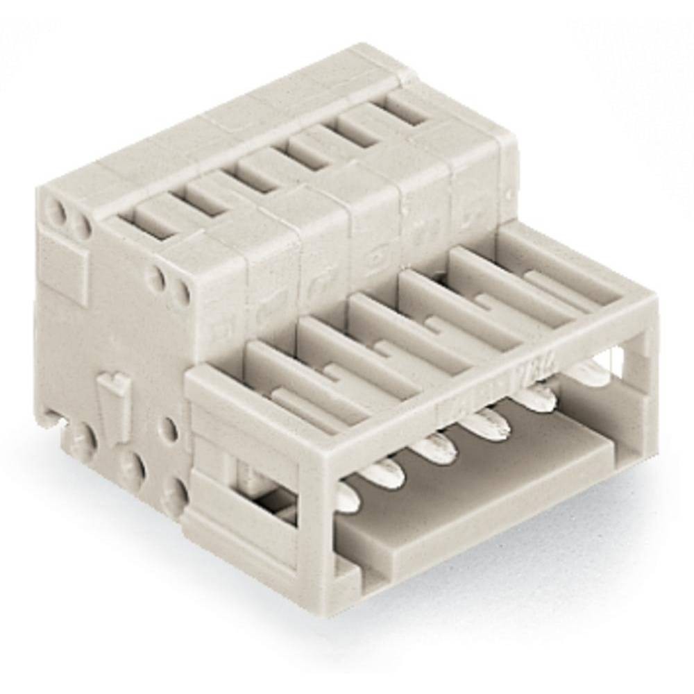 Connecteur mâle WAGO 734-304 de la série 2140 à 4 pôles avec un pas de 3.50 mm