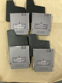 4 Game NES Bundle Legendary Wings Trojan Iron Tank & Mighty Bomb Jack