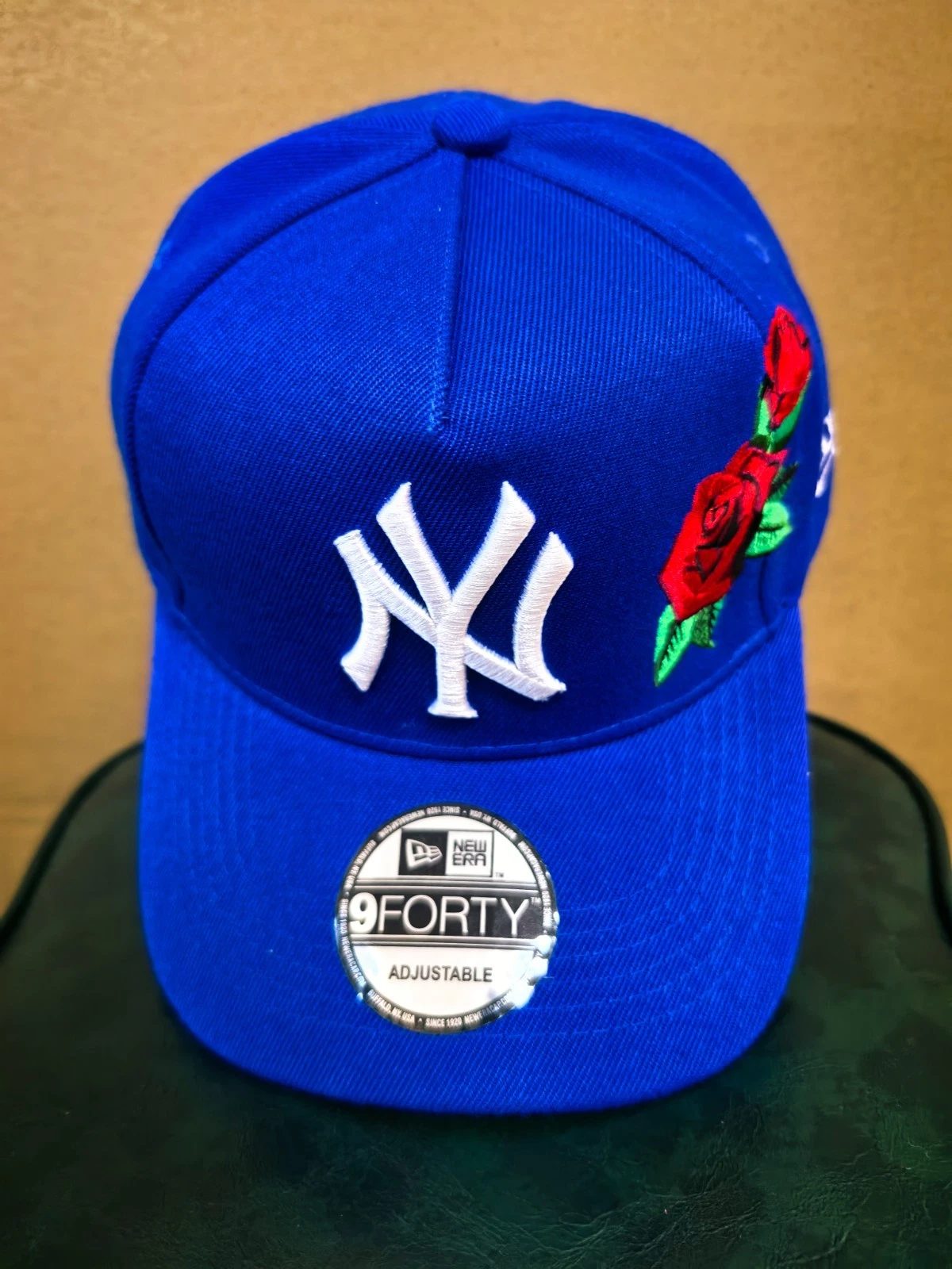 NEW YORK NY YANKEES MLB 9FORTY Adjustable Outdoor Sports Baseball Cap Blue