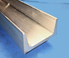 6061-T6 American Standard Aluminum Channel - 3" x 1.5" x .258" x 36" Long