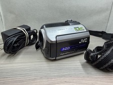 JVC Everio HD Hybrid Camcorder 30GB GZ-MG155U TESTED