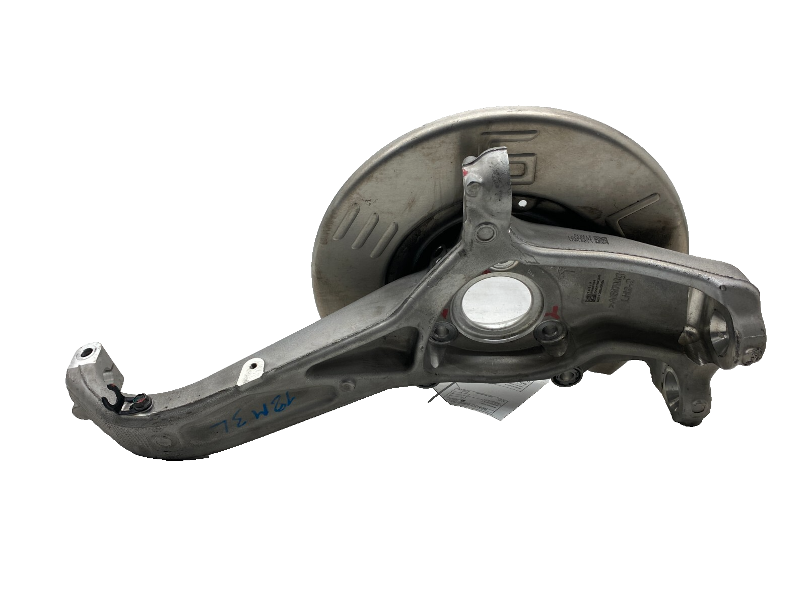 ⭕ 17-23 Model 3 Front Driver Spindle Knuckle with Brake Shield Left 1044311-00-E