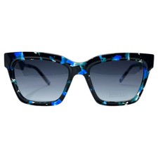 DKNY - DK551S 405 53/18/140 - SAPPHIRE BLUE TORTOISE - NEW Authentic SUNGLASSES