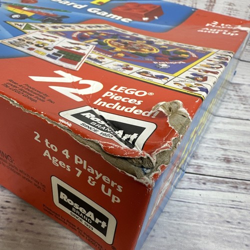 Vintage Lego Creator 1999 Rose Art The Race To Build It Board Game - Picture 6 of 11