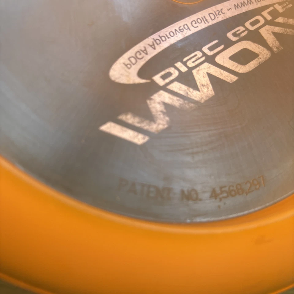 Innova Champion Wraith - 174g Used Patent # Orange - Slight Dome - Image 3 of 4