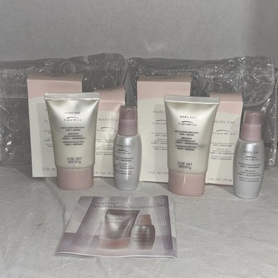 Lot of 2~MaryKay Timewise Microdermabrasion Step 1 REFINE & Step 2 REPLENISH*NOS