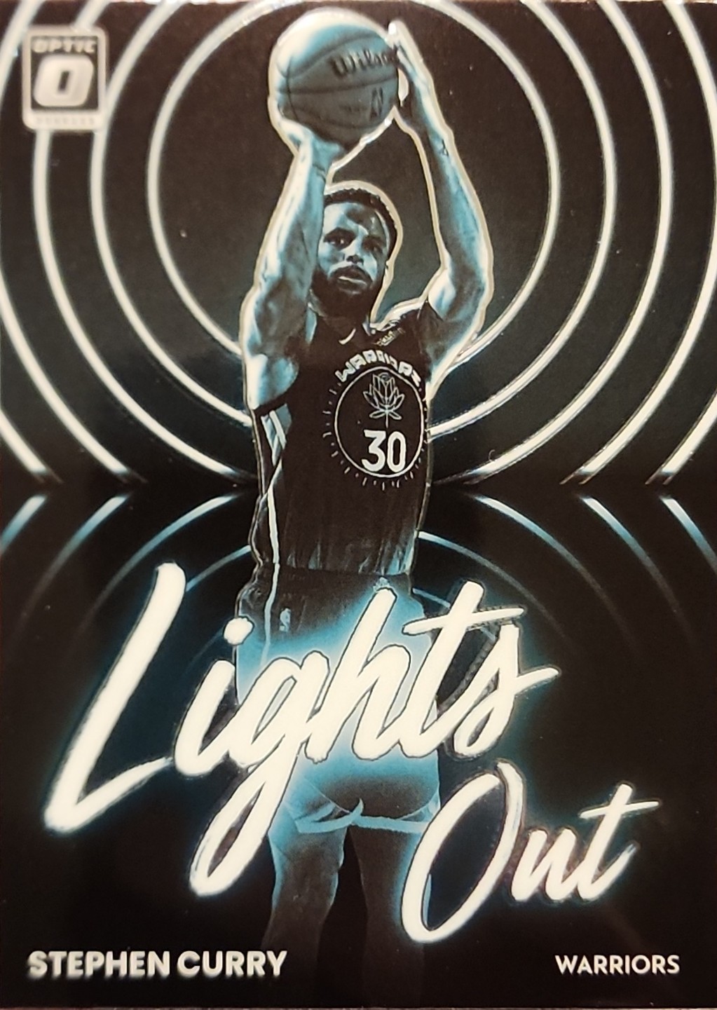 2022 Donruss Optic Lights Out#13 Stephen Curry