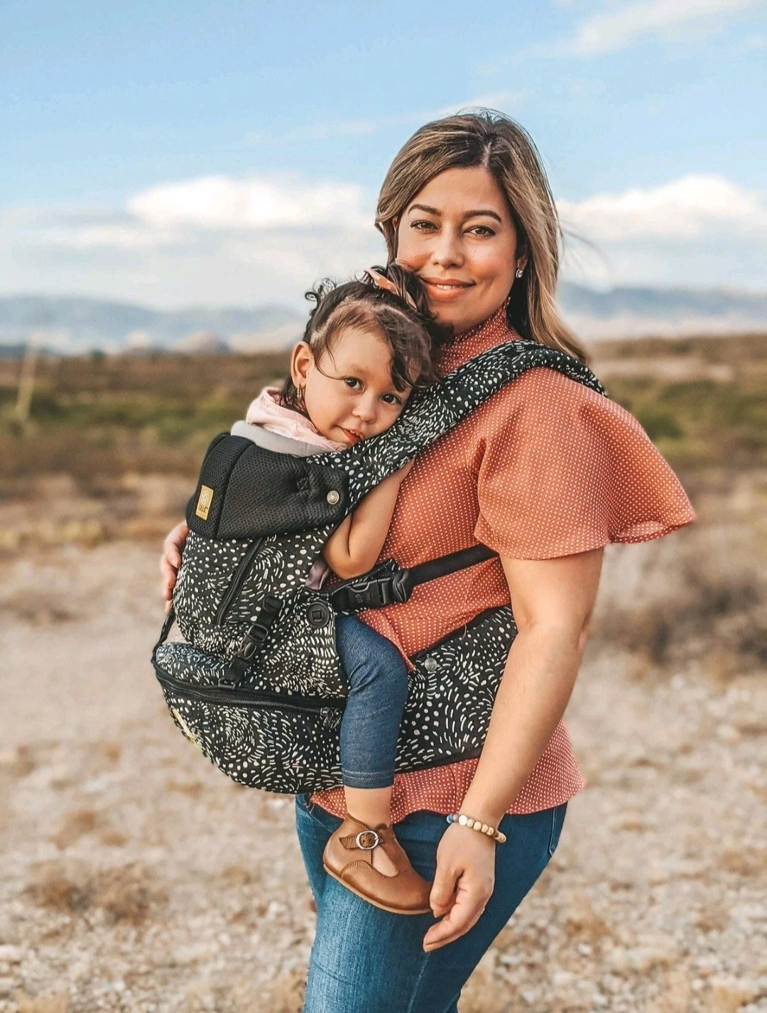 Baby Carrier LÍLLÉbaby SeatMe Hip Seat All Seasons, Ergonomic. Rare Color: Plume