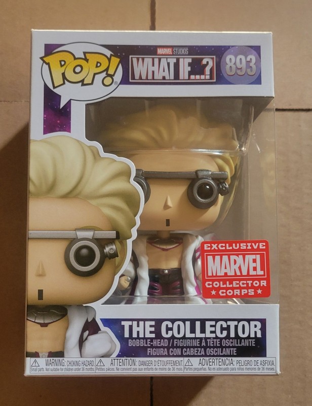 Funko Pop! Marvel 'What If...?' The Collector #893 Marvel Collector Corps
