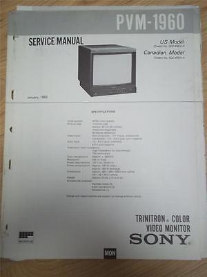 Service manual sony trinitron Service manual sony trinitron