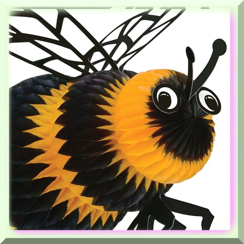 Buzzing Bumblebee Babyparty Partyzubehör - Frühling Sommer Party Seidenpapier - Bild 5 von 7