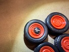 Street Rod Steel Wheels & Ford Caps Staggered Tires Revell 1/25 Scale Hot Set — photo 4