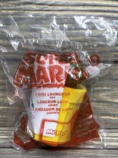Nintendo Super Mario Luigi Launcher Yellow Pot 2016 McDonalds Happy Meal Toy