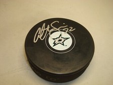 Colton Sceviour Signed Dallas Stars Hockey Puck Autographed 1B