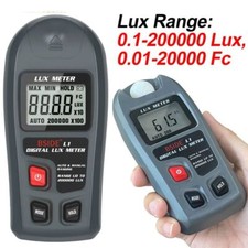 Lux/FC Measure Tester Sensor Photometer illuminometer Lux Meter Light Meter