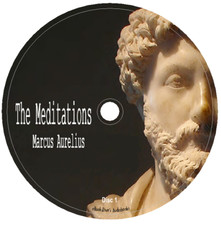 The Meditations Marcus Aurelius Ancient Philosophy Audiobook in 7 Audio CDs
