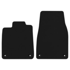 Veloursfußmatten für Porsche Taycan ab Bj. 2019 Automatten Passend Neu VORNE LUX