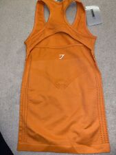 Gymshark New Flawless Knit Vest Burnt Orange Extra Small