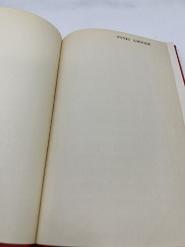 Thomas Mann ~ Tonio Kröger ~ Hardcover German 1931 - Imagen 3 de 11