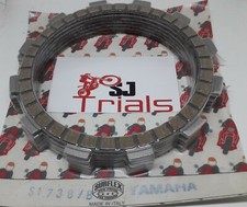 YAMAHA TYZ SURFLEX CLUTCH FRICTION PLATE SET ALL MODELS  SCORPA SY