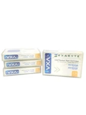 LOT OF 4_EXABYTE: (111.00106) VXA "V10" 107m PACKET TAPE CARTRIDGE 40/80GB