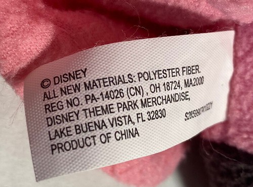 Disney Minnie Mouse Plüsch Pook A Looz 12 Zoll Figur Fleece Stofftier Puppe Spielzeug - Bild 5 von 6