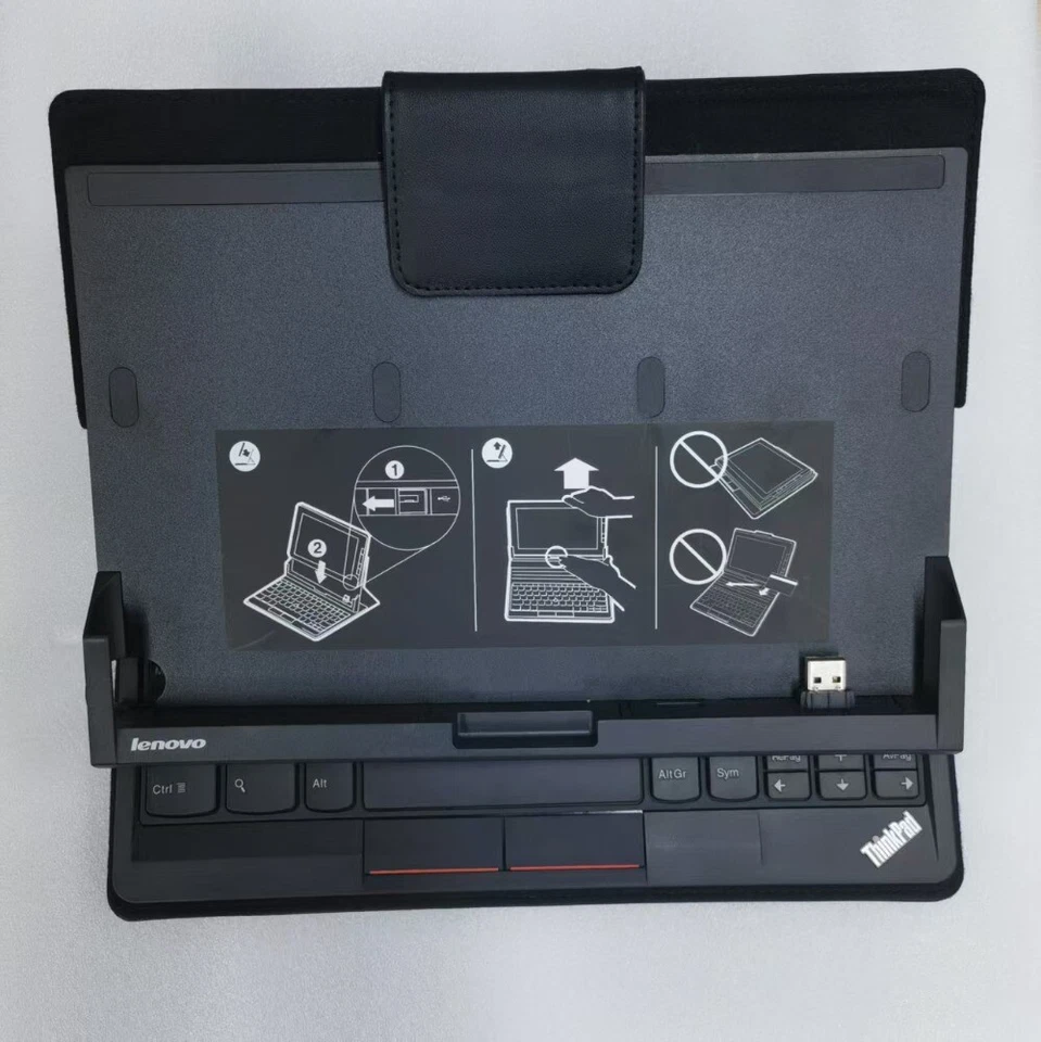 Original Lenovo ThinkPad Tablet Keyboard Folio Case For Apple IOS & Android OS - Image 3 of 4