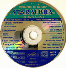 SOUND CHOICE STAR SERIES - GREASE - SC2055 - FRANKIE AVALON, SHA NA NA