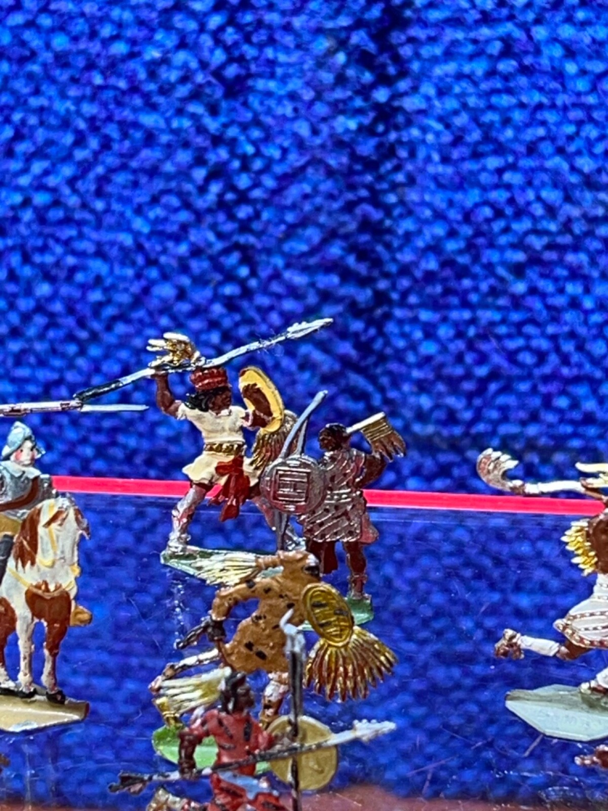 VINTAGE **MIXED LOT** OF 30 FLAT LEAD PAINTED TOY SOLDIERS SOLDIERS PP66 eBay