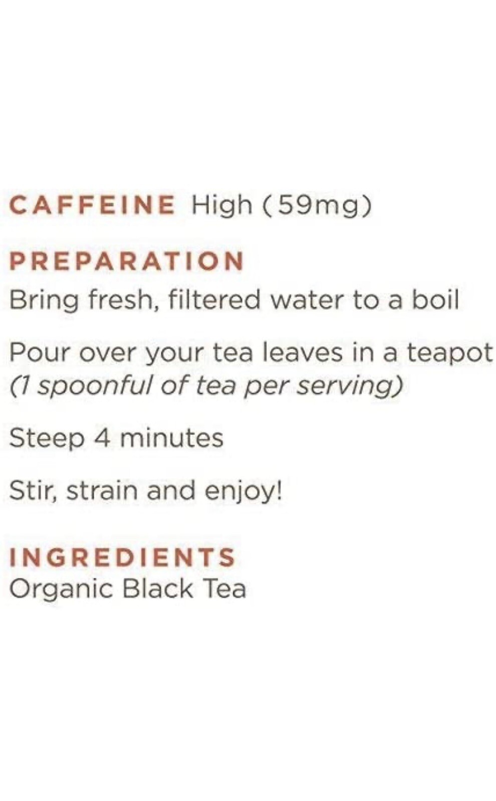 Golden Moon Organic English Breakfast Black Tea - Loose Leaf, Non-GMO 4 Tea B...