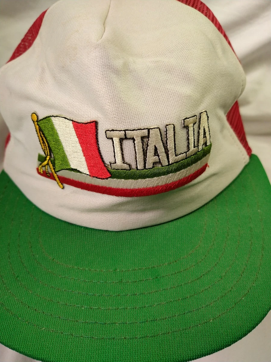 vintage Italia Trucker Mesh Style Cap Hat from Cardinal Custom Cap